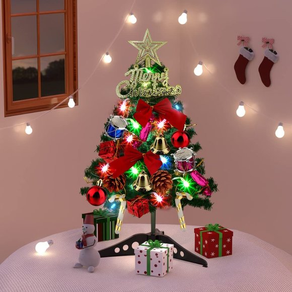 NEW 20 Inch Mini Artificial Tabletop Christmas Tree - Picture 10 of 10